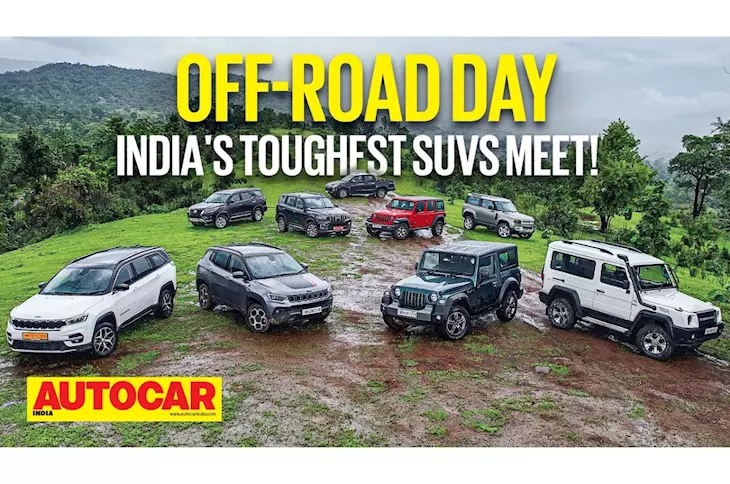 Autocar India Off-road Day 2022 video